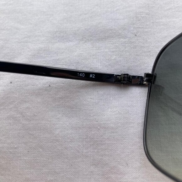 Calvin Klein Men Sunglasses Black Frame Aviator Sunglasses Square Frame - Picture 10 of 15